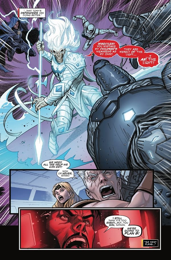 Interior preview page from QUEEN IN BLACK #4 RYAN STEGMAN COVER