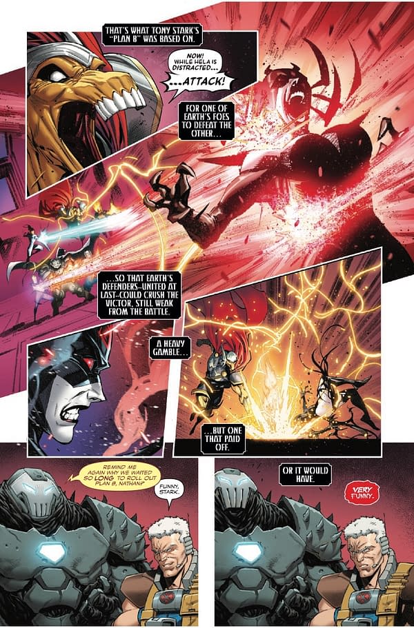 Interior preview page from QUEEN IN BLACK #5 RYAN STEGMAN COVER