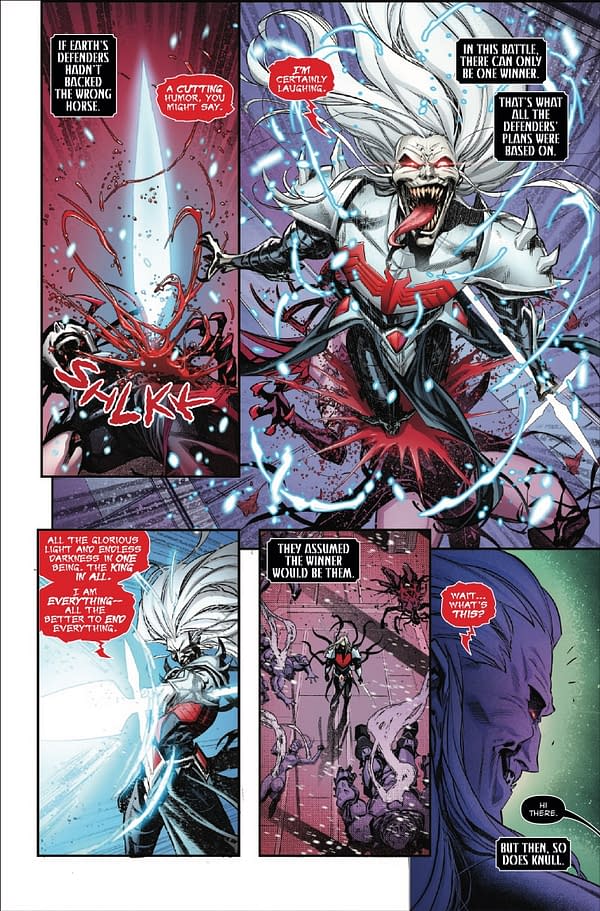 Interior preview page from QUEEN IN BLACK #5 RYAN STEGMAN COVER