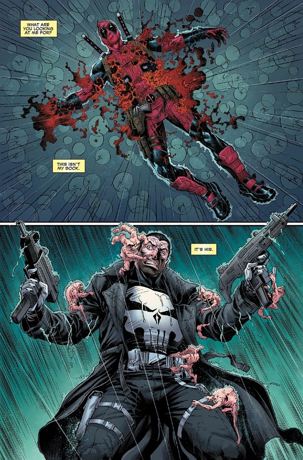 Interior preview page from THE PUNISHER #8 DAVID MARQUEZ COVER