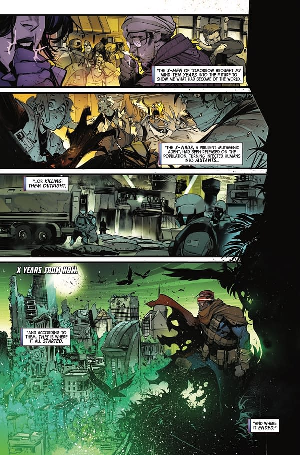 Interior preview page from DNX #1 KAARE ANDREWS COVER