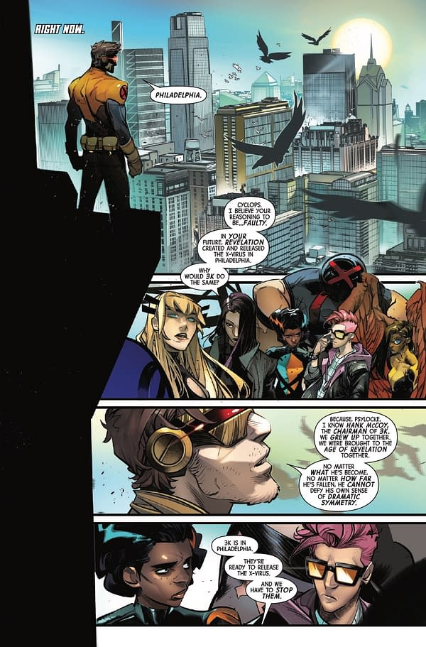 Interior preview page from DNX #1 KAARE ANDREWS COVER