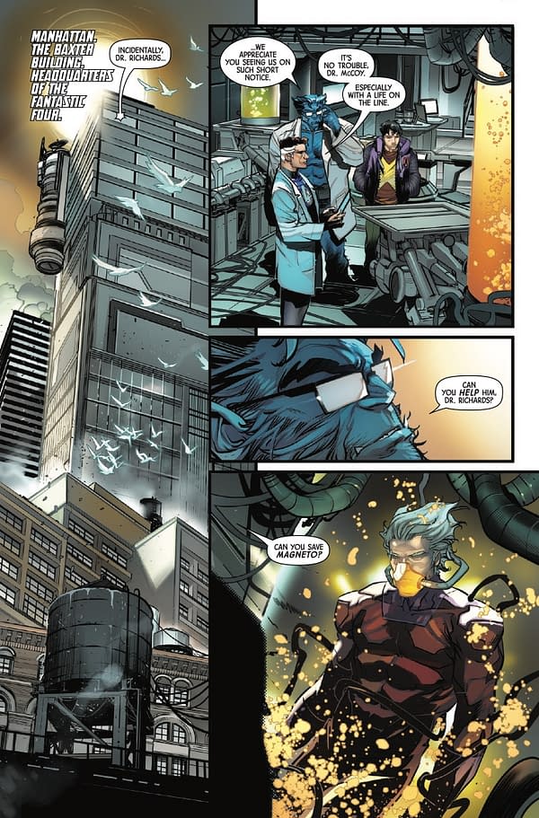 Interior preview page from DNX #1 KAARE ANDREWS COVER