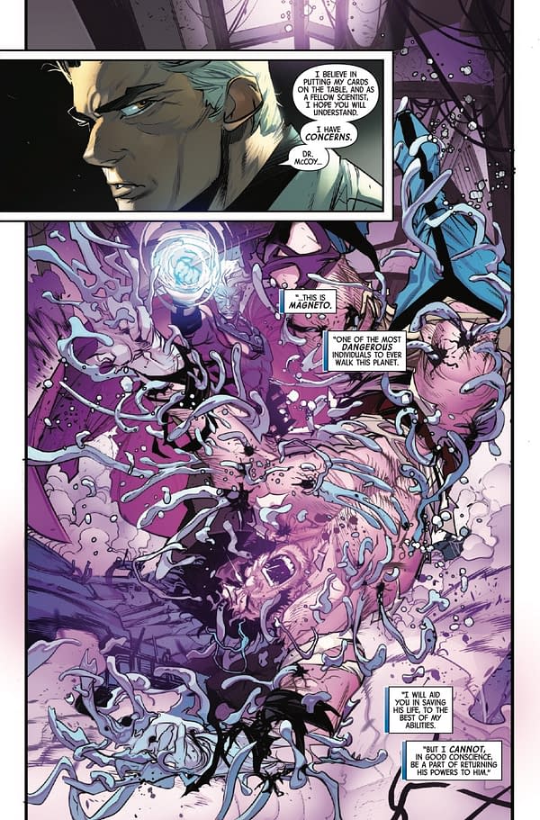Interior preview page from DNX #1 KAARE ANDREWS COVER