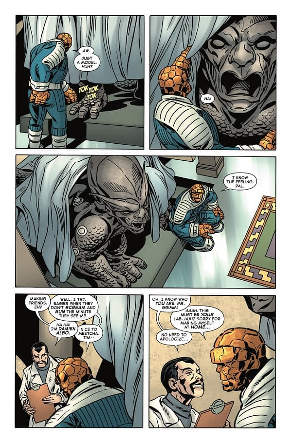 Interior preview page from THE FANTASTIC FOUR: FIRST FOES – DRAGON MAN #1 PHIL NOTO COVER