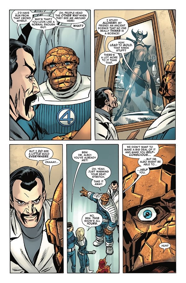 Interior preview page from THE FANTASTIC FOUR: FIRST FOES – DRAGON MAN #1 PHIL NOTO COVER