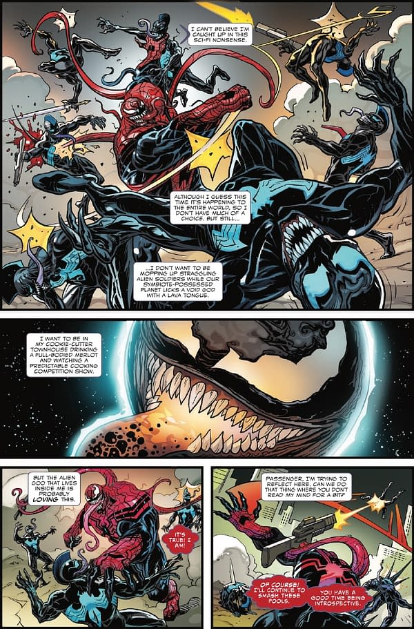 Interior preview page from THE AMAZING VENOM #1 STEFANO CASELLI COVER