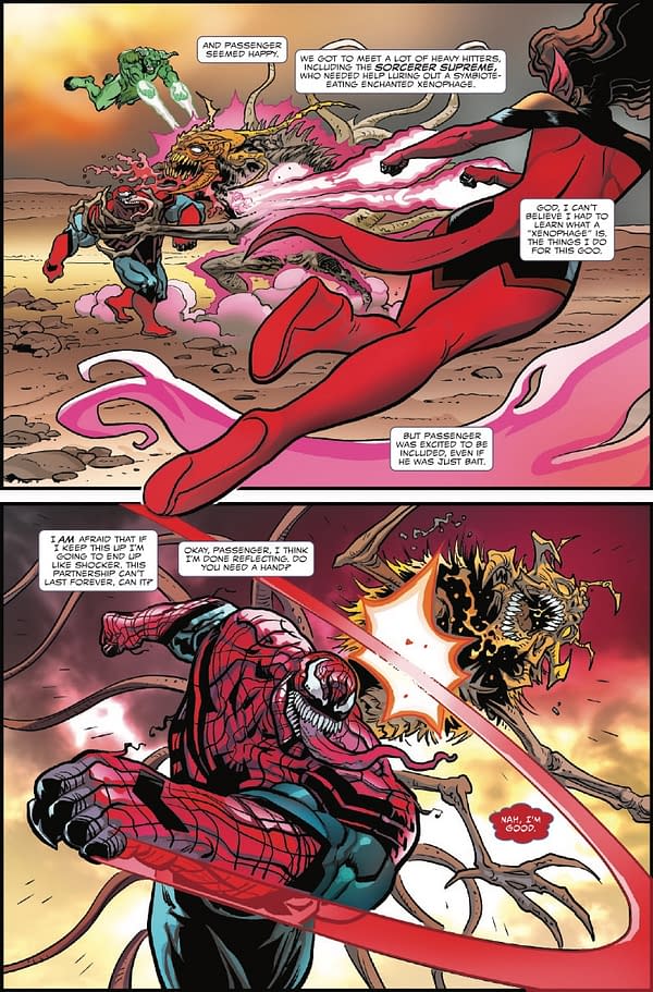 Interior preview page from THE AMAZING VENOM #1 STEFANO CASELLI COVER