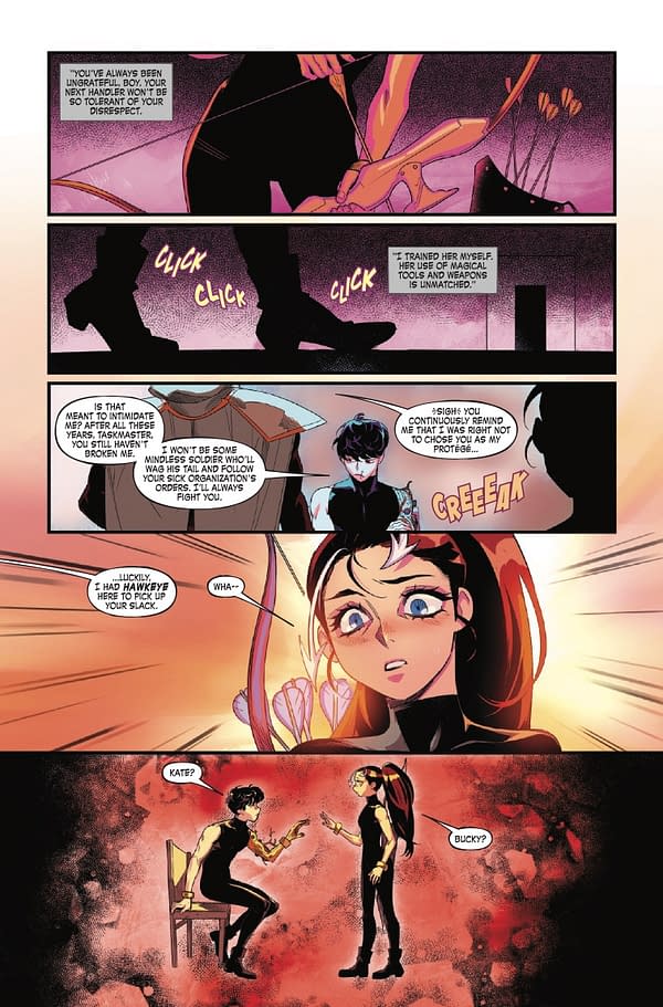 Interior preview page from MARVEL MANGAVERSE: ARCANE AVENGERS #1 YUJI KAKU COVER
