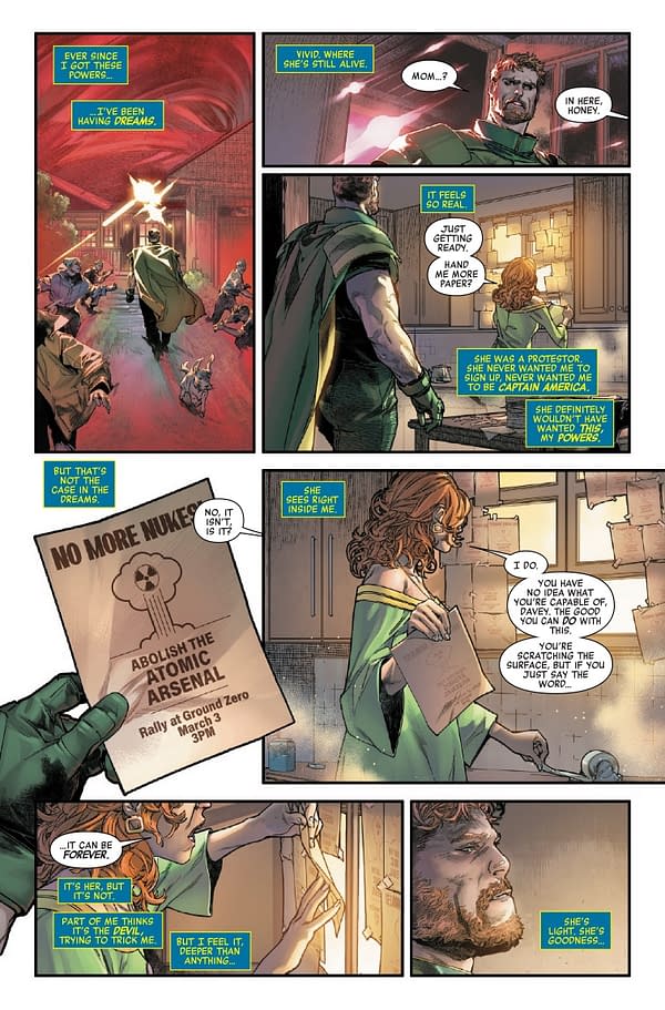 Interior preview page from AVENGERS: ARMAGEDDON #4 DIKE RUAN COVER