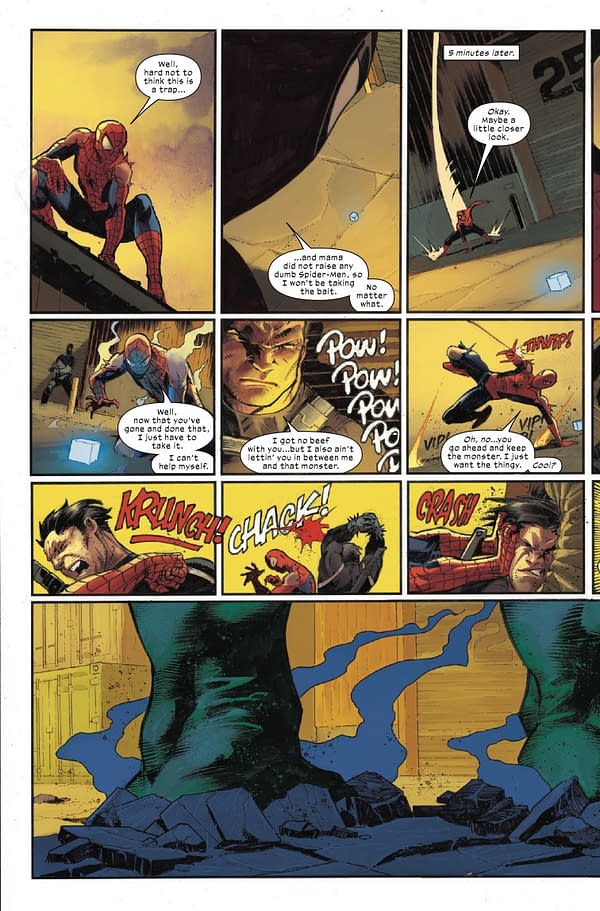 Spider-Man: Long Way Home #3 Preview: Hulk Smash, Cube Crash