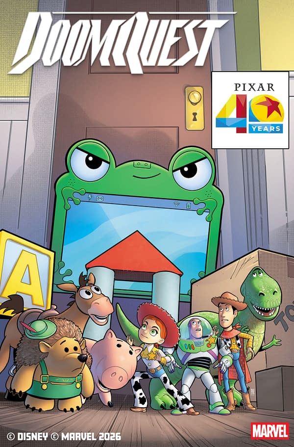 Cover image for DOOMQUEST #4 PACO MEDINA PIXAR 40TH VARIANT