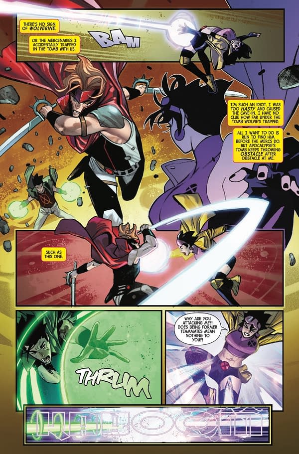 Interior preview page from TOMB OF APOCALYPSE #2 FABRIZIO DE TOMMASO COVER