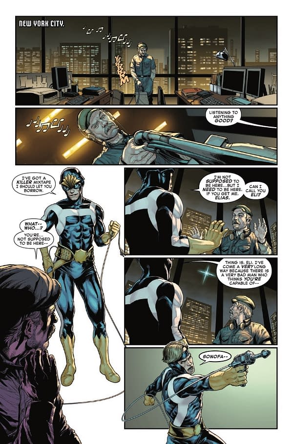 Interior preview page from MARVEL GOLD '76 #1 LEINIL YU COVER