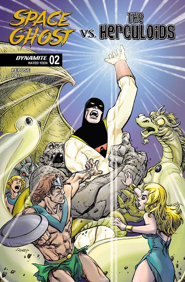 Cover image for Space Ghost vs. The Herculoids #2