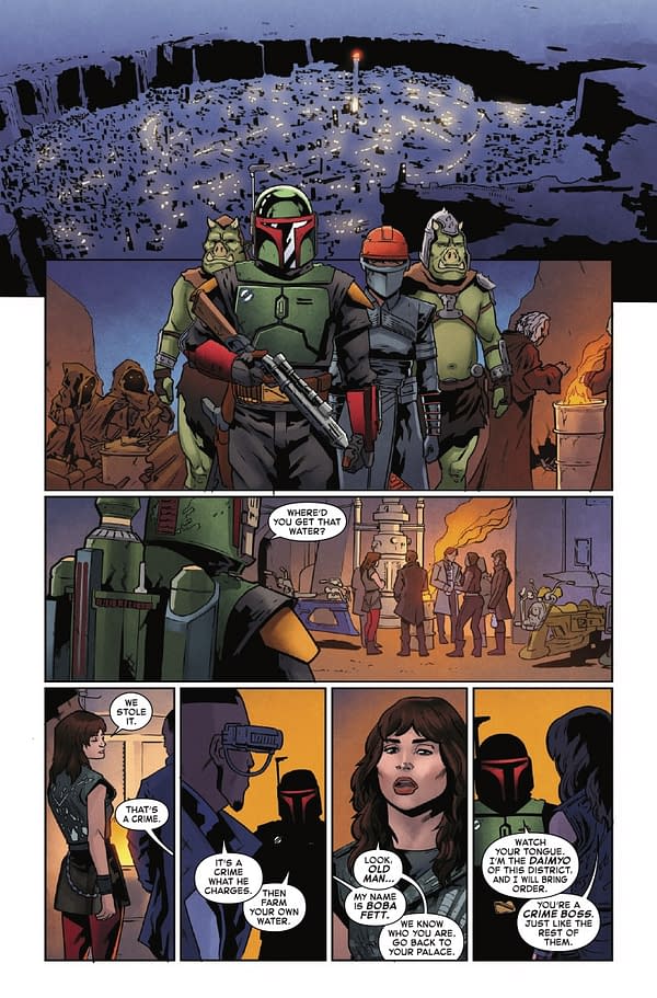 Interior preview page from STAR WARS: THE BOOK OF BOBA FETT #3 KEN LASHLEY COVER