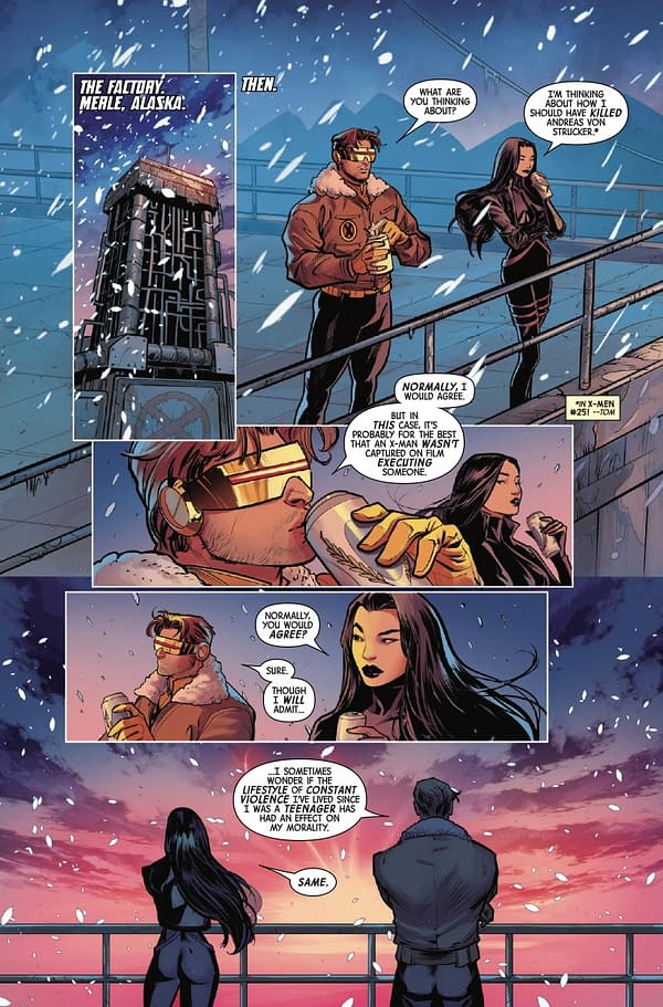 Interior preview page from X-MEN #40 TONY DANIEL COVER