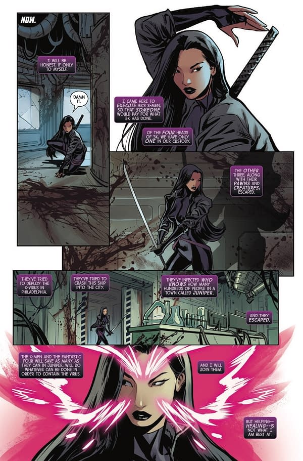 Interior preview page from X-MEN #40 TONY DANIEL COVER