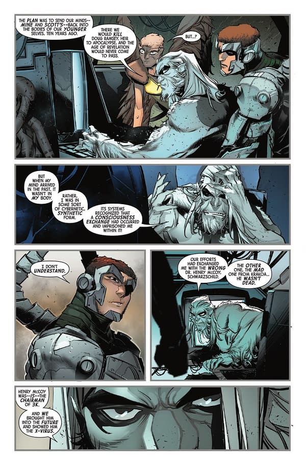 Interior preview page from DNX #4 KAARE ANDREWS COVER