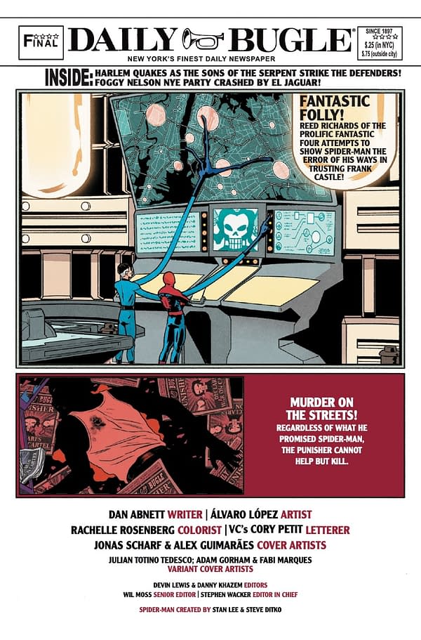 Punisher vs. Spider-Man #4 Preview: Frank's Friendly Home Visit