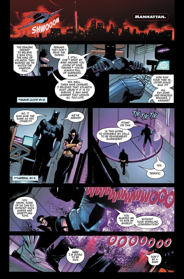 Black Panther / Namor: Doomed #2 Preview: A Hell of a Road Trip