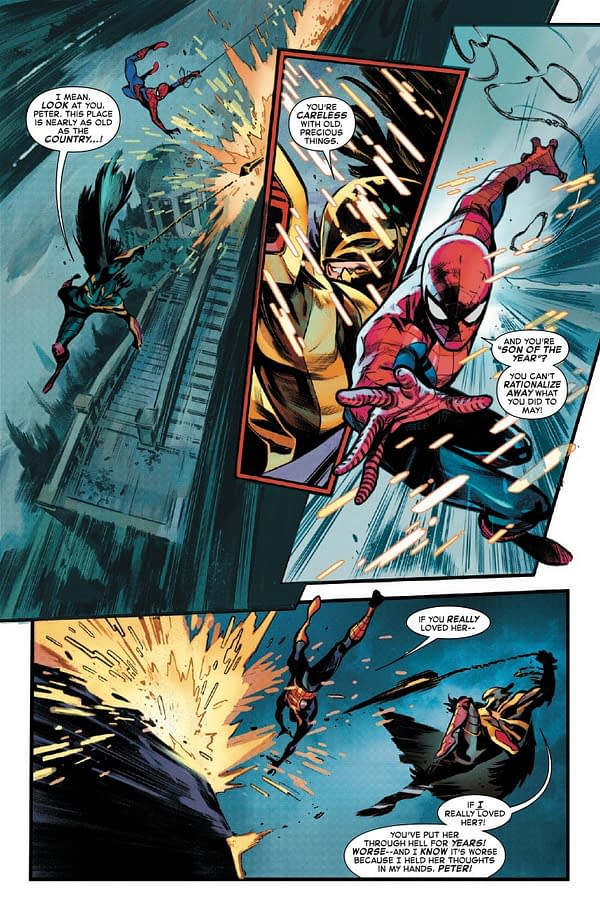 Interior preview page from AMAZING SPIDER-MAN #1002 PEPE LARRAZ COVER