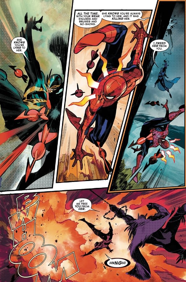 Interior preview page from AMAZING SPIDER-MAN #1002 PEPE LARRAZ COVER