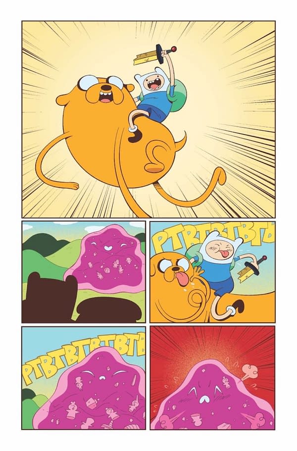 Interior preview page from Adventure Time #1