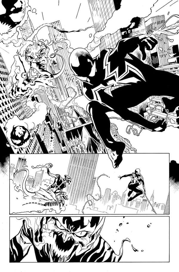 Spider-Man #800 art by Stuart Immonen