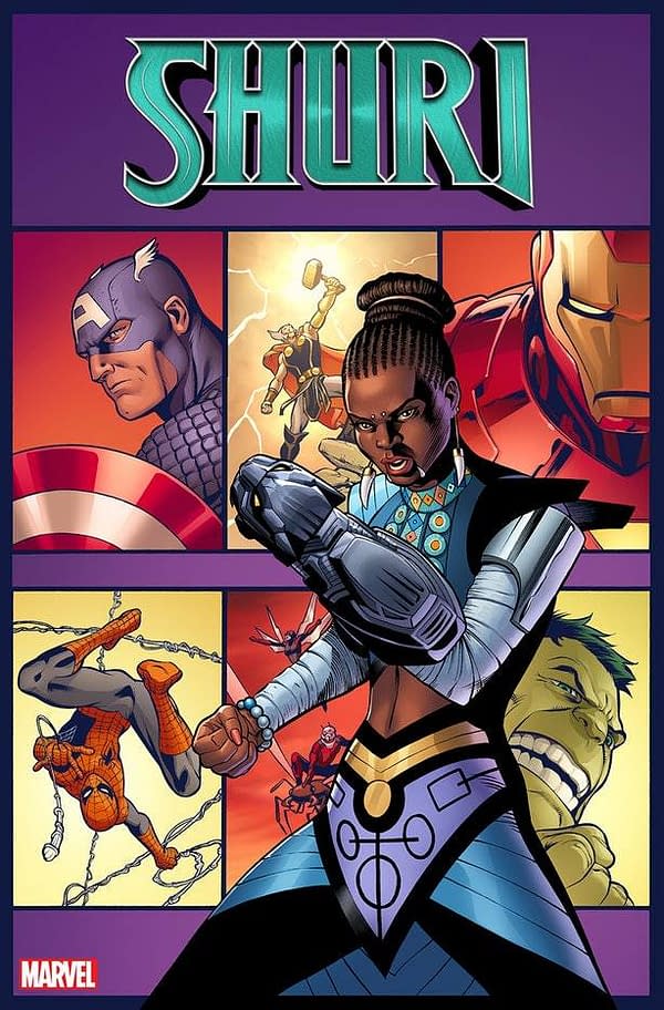 Preview: Shuri #1 from Marvel's Next Big Thing Panel at SDCC