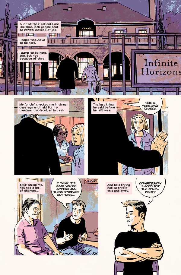9 Pages Of Ed Brubaker and Sean Philips' New Graphic Novel, My Heroes Have Always Been Junkies