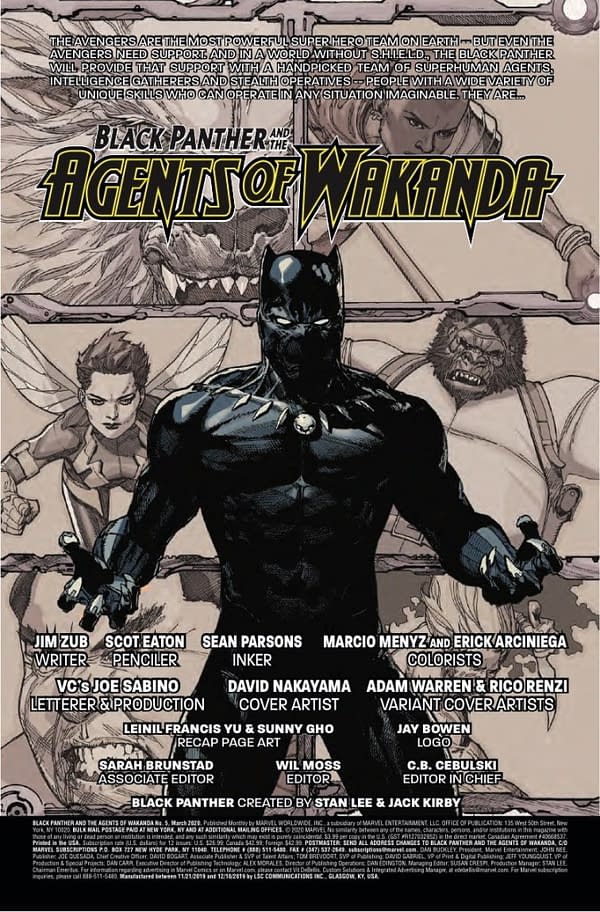 Black Panther vs. Deadpool... Again in Agents of Wakanda #5 [Preview]
