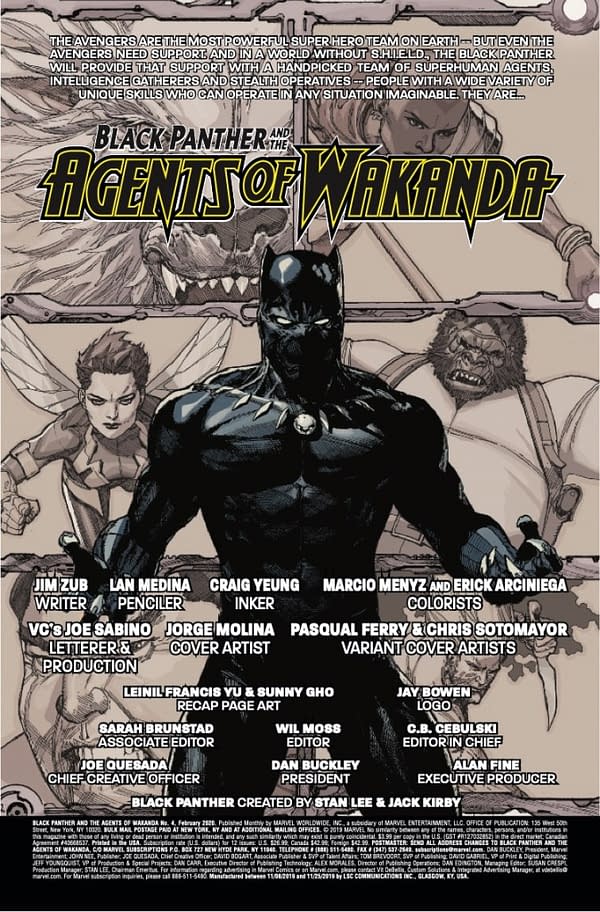 Black Panther and the Agents of Wakanda #4 [Preview]