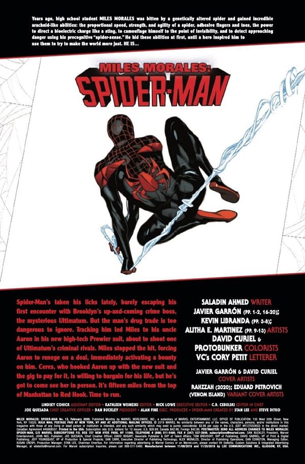 Miles Morales: Spider-Man #13 [Preview]