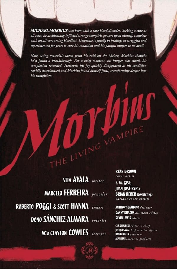 Morbius #2 [Preview]