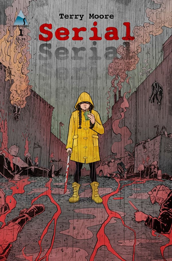 The cover to Serial #1, Terry Moore's comic focusing on Rachel Rising's Zoe. Credit: Abstract Studio