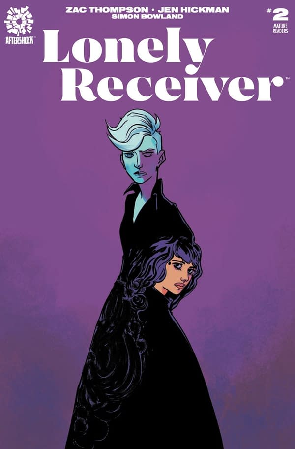 Lonely Receiver #2 cover. Credit: Aftershock Comics