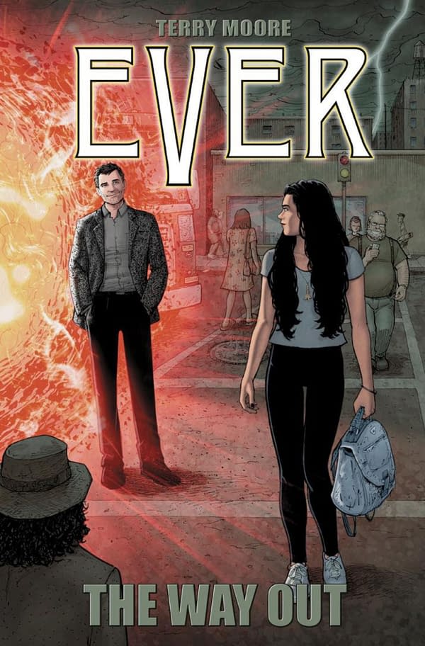 Ever: The Way Out cover by Terry Moore. Credit: Abstract Studio