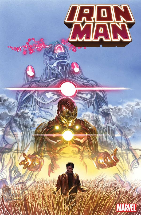 Cover image for IRON MAN #18 ALEX ROSS COVER