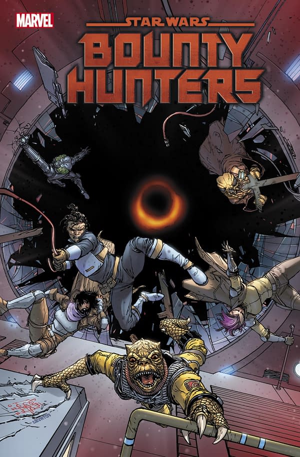 Cover image for STAR WARS: BOUNTY HUNTERS #28 GIUSEPPE CAMUNCOLI COVER
