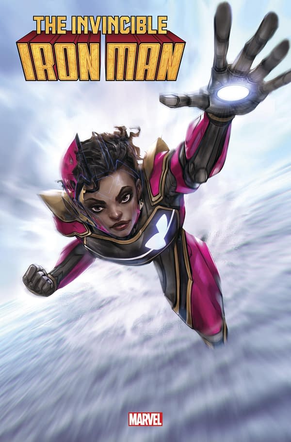 Cover image for INVINCIBLE IRON MAN 1 TAO IRONHEART VARIANT
