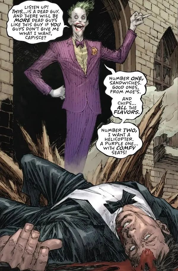 Batman #132, Deadly Duo & Man Who Stopped Laughing #4 Joker Spoilers