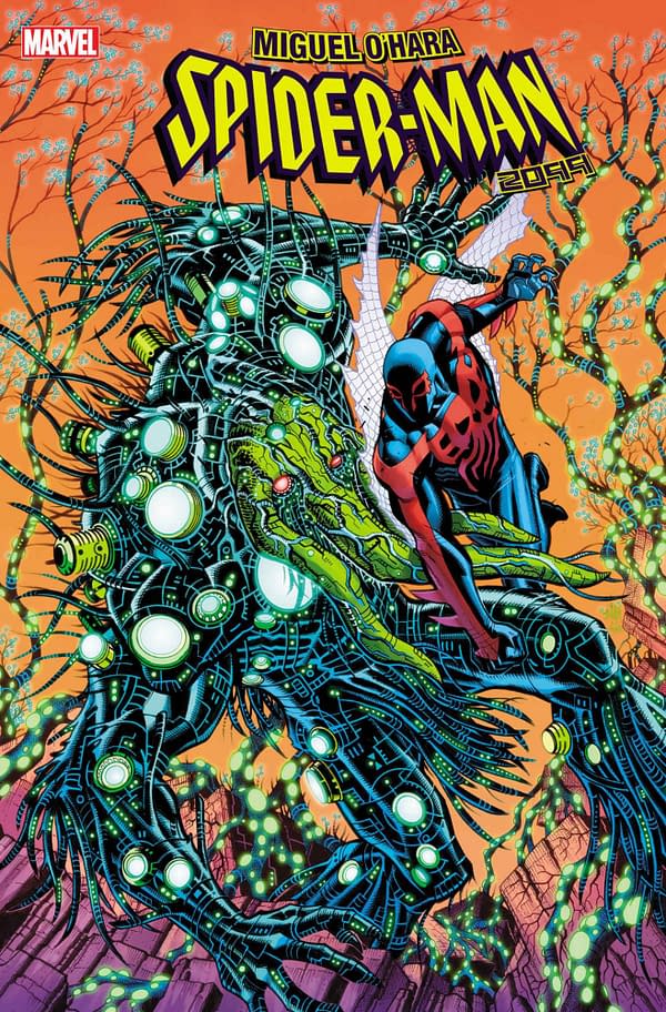 Cover image for MIGUEL O'HARA: SPIDER-MAN 2099 #5 NICK BRADSHAW COVER