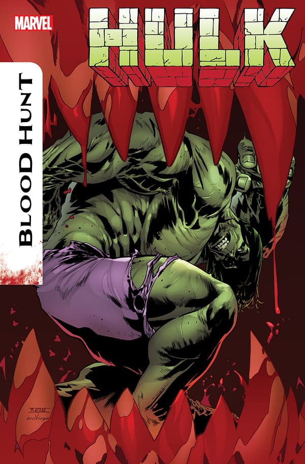 Cover image for HULK: BLOOD HUNT #1 MAHMUD ASRAR VARIANT [BH]