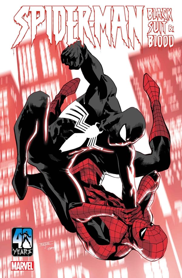 Cover image for SPIDER-MAN: BLACK SUIT AND BLOOD #4 MAHMUD ASRAR COVER