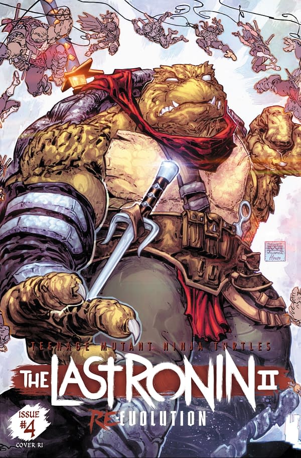 Cover image for Teenage Mutant Ninja Turtles: The Last Ronin II—Re-Evolution #4 Variant RI (25) (Williams II)