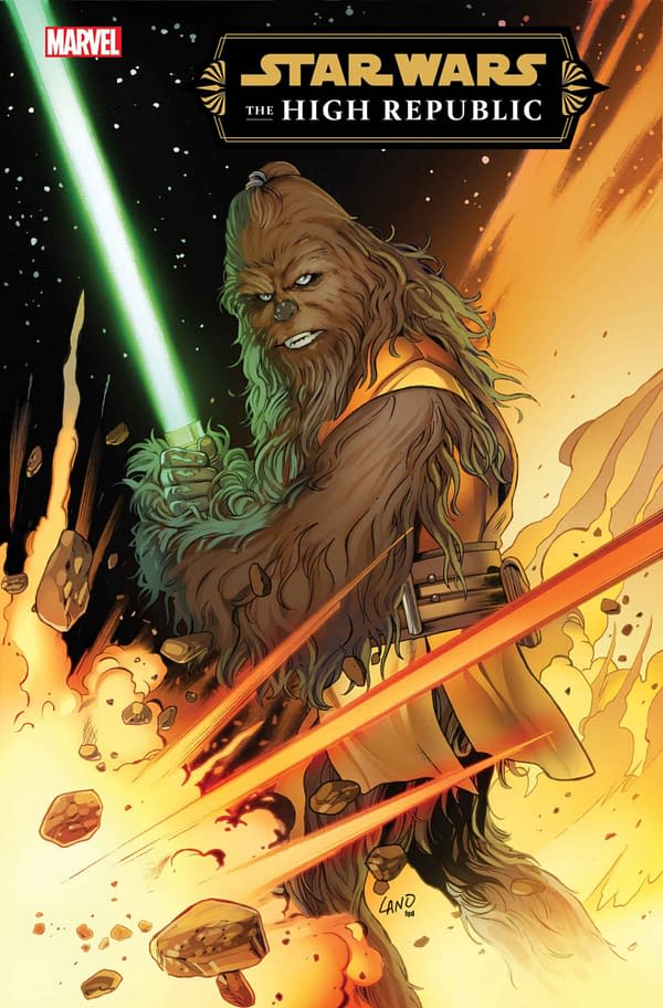 Cover image for STAR WARS: THE HIGH REPUBLIC - FEAR OF THE JEDI #1 GREG LAND VARIANT