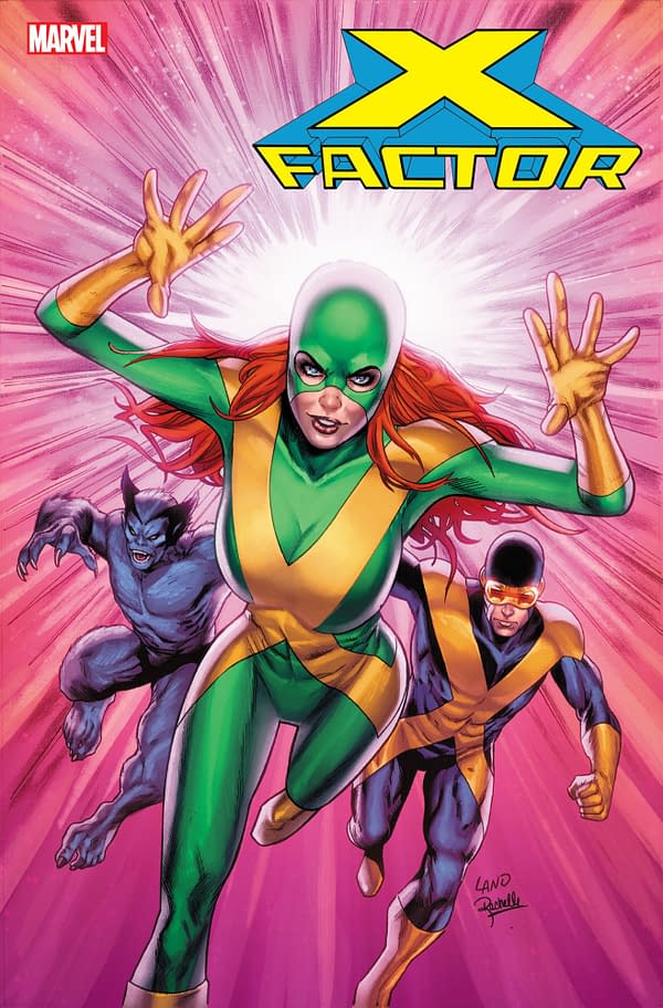 Cover image for X-FACTOR #8 GREG LAND VARIANT [XMH]