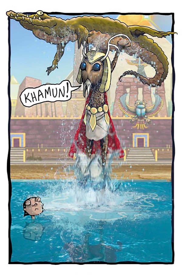 Interior preview page from Lenore: The Time War #2