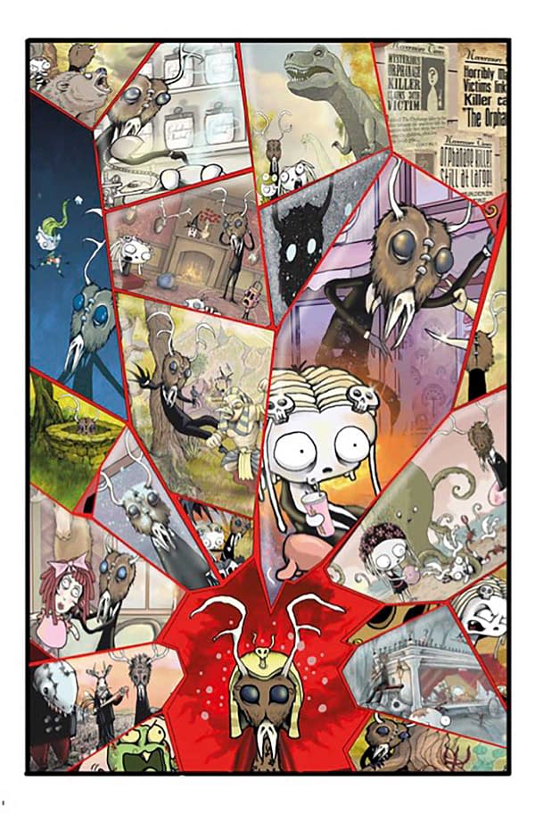 Interior preview page from Lenore: The Time War #2